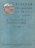 Analele Universitatii din Craiova. Seria Matematica-Fizica-Chimie, Volumul al XI-lea 1983