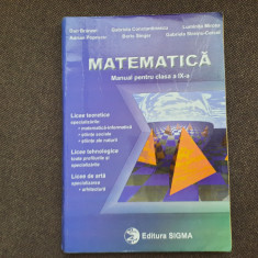 MATEMATICA MANUAL PENTRU CLASA A IX A DAN BRANZEI/BORIS SINGER