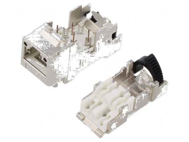 Conector RJ45 Cat 6a Ecranat 8p8c