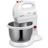 Cumpara ieftin Mixer cu bol Heinner HMBR-300W, 300 W, 3.4 l, 5 viteze, Alb