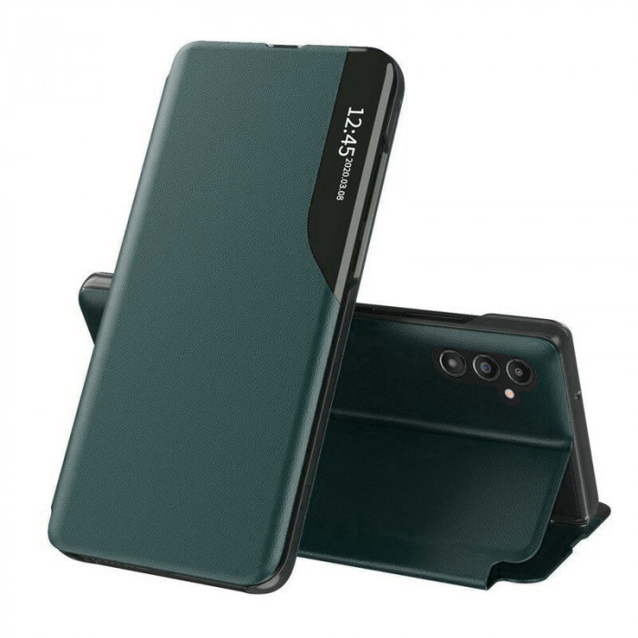 Husa pentru Samsung Galaxy A55 5G, Techsuit eFold Series, Dark Green