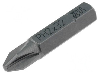 Capăt de şurubelniţă Phillips PH2 32mm foto