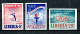 Liberia 1963 - Jocurile Olimpice de iarna, serie ndt neuzata