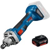 Bosch GGS 18V-20 + GBA - Polizor drept 6 mm + Acumulator Li-Ion 18 V 5 Ah