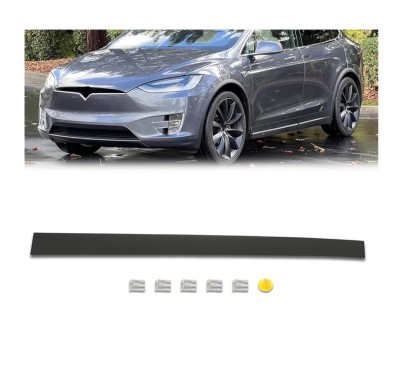 Bandou usa fata TESLA MODEL X, 11.2015-, negru, texturat; usa fata, foto