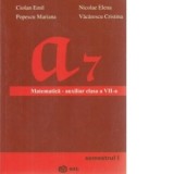 Matematica - Auxiliar pentru clasa a VII-a (semestrul I)