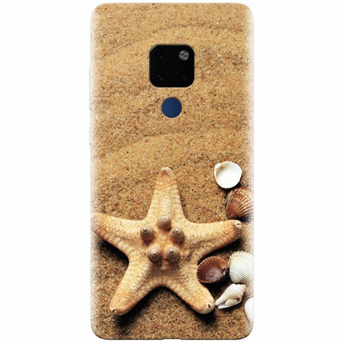 Husa silicon pentru Huawei Mate 20, Sea Shells