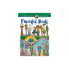 Creative Haven Fanciful Birds Coloring Book