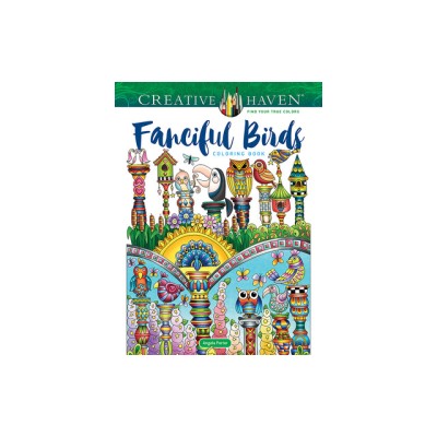 Creative Haven Fanciful Birds Coloring Book foto