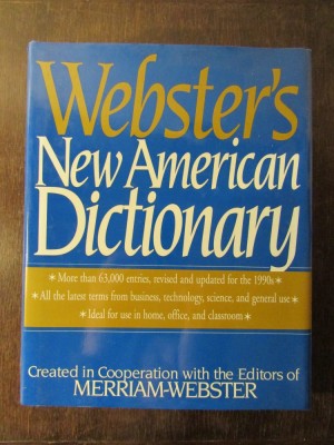 Webster&amp;#039;s New American Dictionary foto