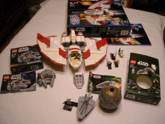 Lego Star Wars - 7931- T-6 Jedi Shuttle + 75007 +75030 Microfighters foto