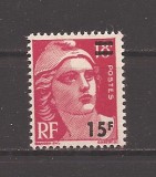 Franta 1953 - Noul timbru (supratipar), MNH, Nestampilat