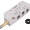 Ventil Electromagnetic Monostabil 5/2 2-10 bar G 1/4
