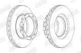 JURID 567801J Disc frana