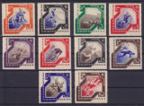 257-URSS 1935-SPARTACHIADA-Mi 513-522-Serie completa de 10 timbre cf descriere, Nestampilat