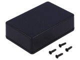 Carcasă universală ABS neagră 56mm x 85mm x 21mm 1591XXS