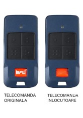 Telecomanda inlocuitoare poarta garaj 4 Butoane cod saritor 433.92Mhz BFT Mitto Cool 4C (803-1)