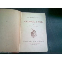 GEORGE SAND - EMILE MOSELLY (CARTE IN LIMBA FRANCEZA)