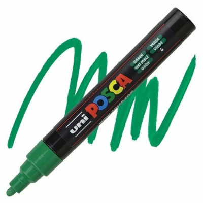 Marker Uni Posca 1.8-2.5Mm PC-5M Verde foto