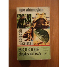 BIOLOGIE DISTRACTIVA de IGOR AKIMUSKIN