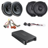 Pachet sistem audio Plug&amp;amp;Play Awave dedicat Honda+ Amplificator