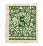 Germania - Rentpfennig, 1923 - 5 Pfg, neobliterat