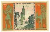 77 - Jeton GERMANIA - 75 Pfenning ( 9,6 / 6,1 cm ) - UNC - 1921