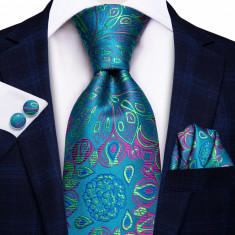 Set cravata + batista + butoni - matase - model 23