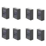 Cumpara ieftin BZRSH Set 8 Aplice Solar LED Scari Perete Autonomie 8h Rezistenta Apa Alb rece