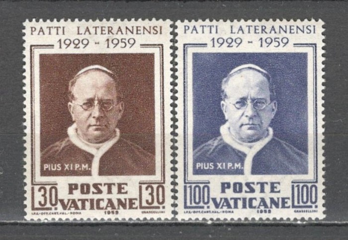 Vatican.1959 30 ani Tratatul Lateran SV.418