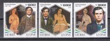 Sierra Leone 2020 - Centenarul morții lui Amedeo Modigliani, Serie scurta, MNH