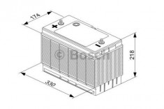 Baterie auto, acumulator Bosch T30 340, 102 Ah - BAA77714 foto