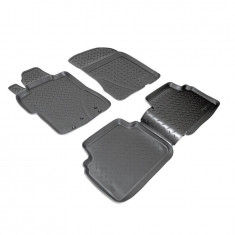 Set de 4 covorase cauciuc 3D stil tavita premium pentru Honda Civic din 2006-2012