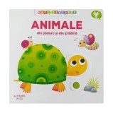 Mișc și descopăr. Animale din pădure și din grădină - Hardcover - *** - Litera mică
