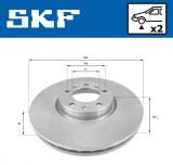 SKF VKBD 80106 V2 Disc frana
