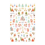 Cumpara ieftin Abtibild Unghii SensoPRO Milano, Christmas Adventure EB027