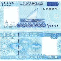 Somalia 2010 - 10.000 shillings, necirculata