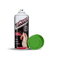 Vopsea spray cauciucata Wrapper 400ml - Verde Kawasaki Garage AutoRide foto