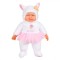Păpușă Bebe, Model Oiță, Alb, 50 cm, Material Poliester, Fetițe, 3+ Ani