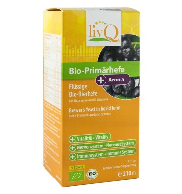Drojdie Primara cu Aronia Bio 210ml LivQ foto