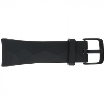 Samsung Gear Fit 2 Pro (SM-R365) Curea cu cataramă cu &icirc;nchidere L negru-roșu GH98-41594A