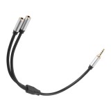 Cablu adaptor audio QHD74, 3.5mm, 20cm