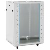 VidaXL Dulap server, picioare pivotante, 18U, 19&quot; IP20 60x45x86 cm
