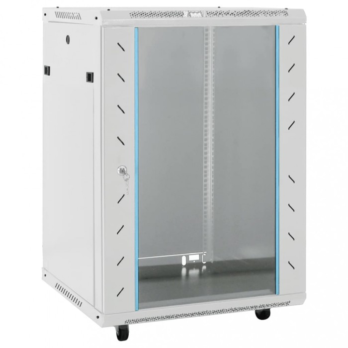 Dulap server, picioare pivotante, 18U, 19&quot; IP20 60x45x86 cm