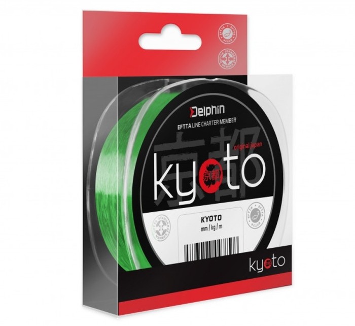 Monofilament Kyoto verde fluo 0,286 mm. / 300M - Delphin