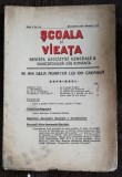 REVISTA SCOALA SI VIEATA - NR. 4-5 DEMEBRIE 1939 - IANUARIE 1940