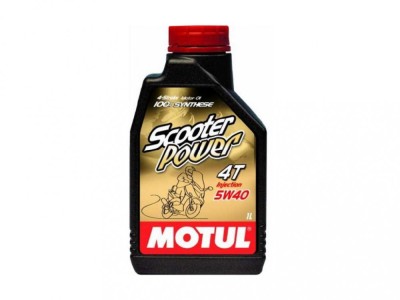 Ulei Motul scooter power 4T 5W40 1L Cod Produs: MX_NEW 109705 foto