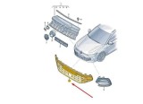 Grila bara Volkswagen Passat (B9), 02.2024-, OE, 3J0853671TRYP
