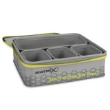 Geanta Termo + Cuve Nada Matrix Eva Bait Cooler Tray Light Grey