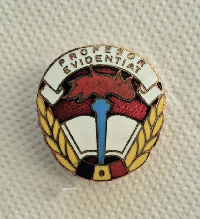 Insigna Profesor Evidentiat - RPR